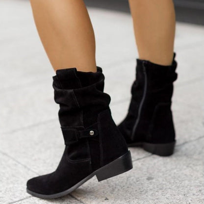 Bottine Elise avec zip enfilement facilité et support Orthopedia Confort+